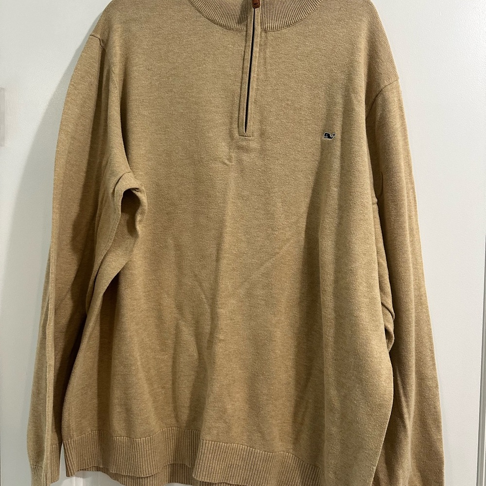 Vineyard vines Men’s 1/4 Zip Sweater - XXL